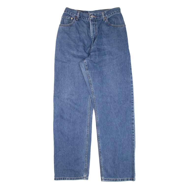 LEVI'S Altered Womens Jeans Blue Regular Boyfriend W28 L32