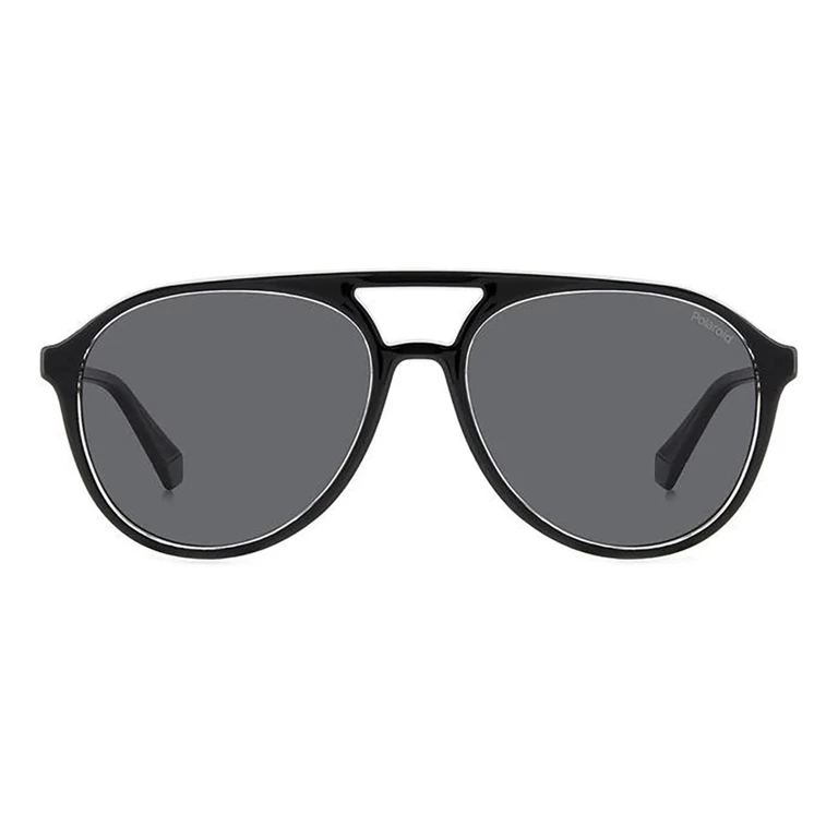 Polaroid Polarized Grey Pilot Unisex Sunglasses PLD 4162/S 07C5/M9 56
