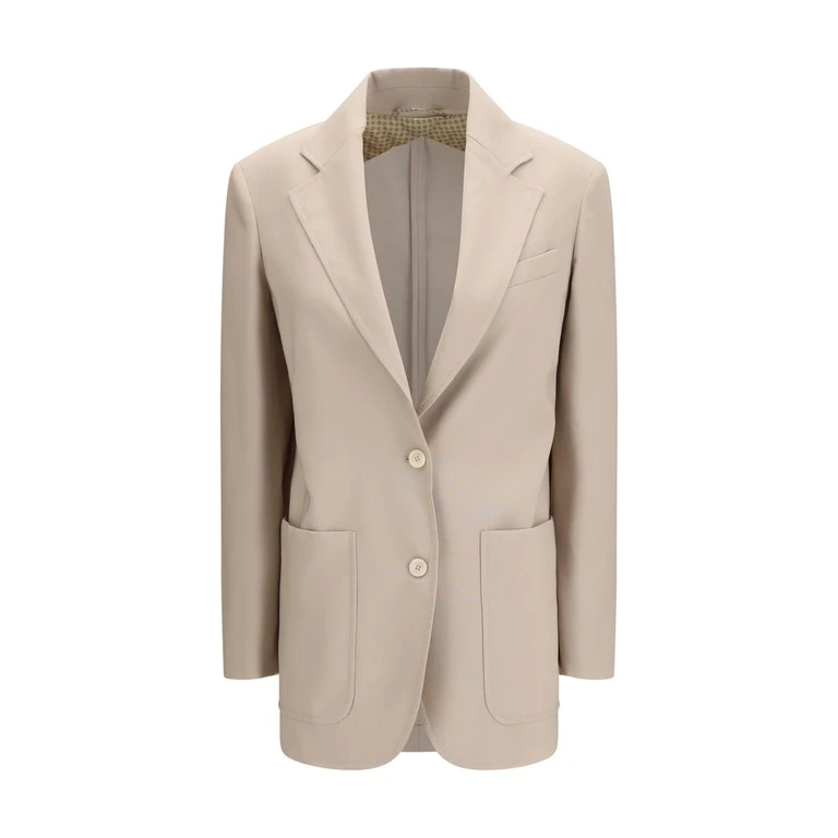 Max Mara Beige Wool Blazer Clothing - Women