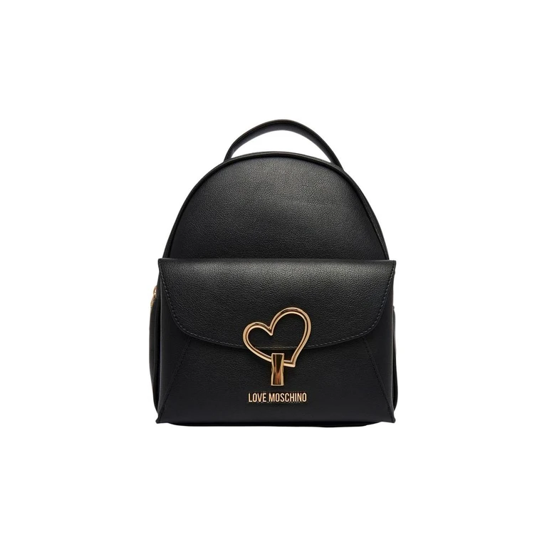 Love Moschino Black Polyethylene Backpack - Women (LOMO-18792600009)
