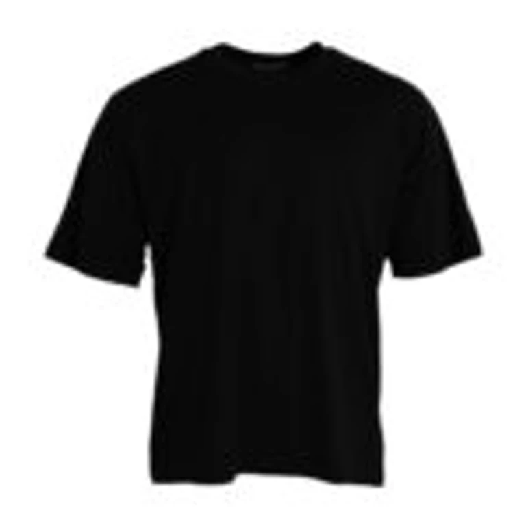 Dolce & Gabbana Black Cotton Round Neck Short Sleeves T-Shirt - Men