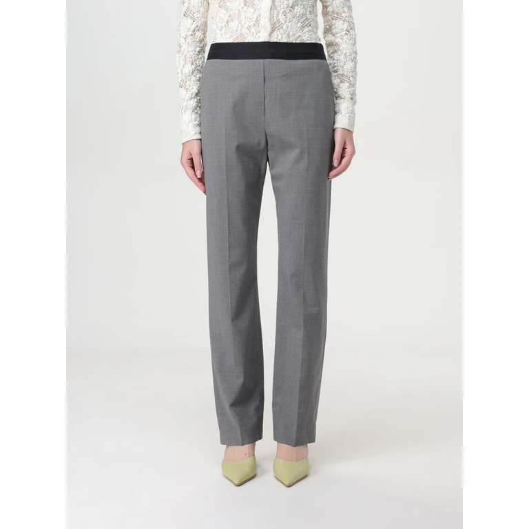 MSGM Pants Woman color Grey (3741MDP1324750697)