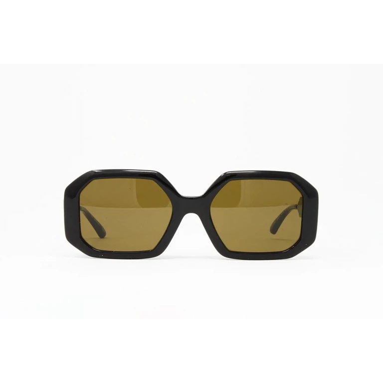 Women's Black Geometric Sunglasses