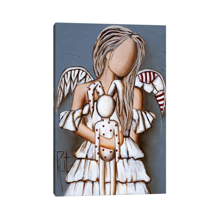 Cosy by Ruth's Angels - Canvas Gallery Wrap