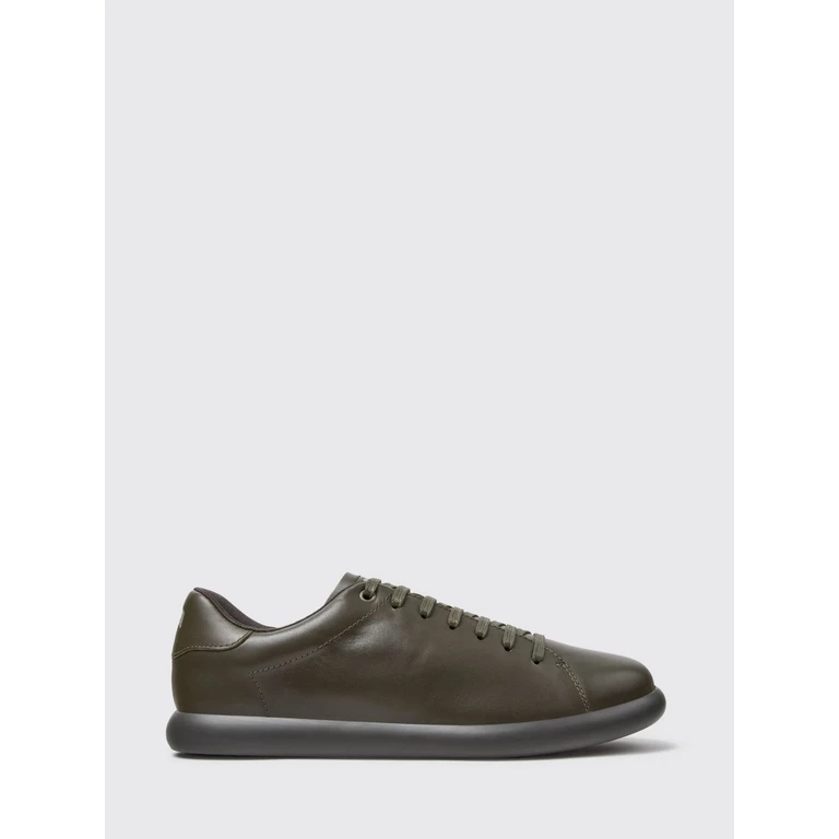 Pelotas Soller Low-Top Sneakers in Smooth Leather with Embossed Rear Logo (K101003-014PELOTASSOLLER0)