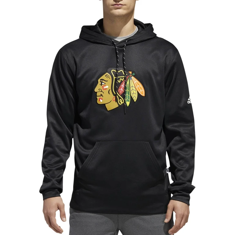 Men's NHL Chicago Blackhawks Pullover Hoodie Sweaters