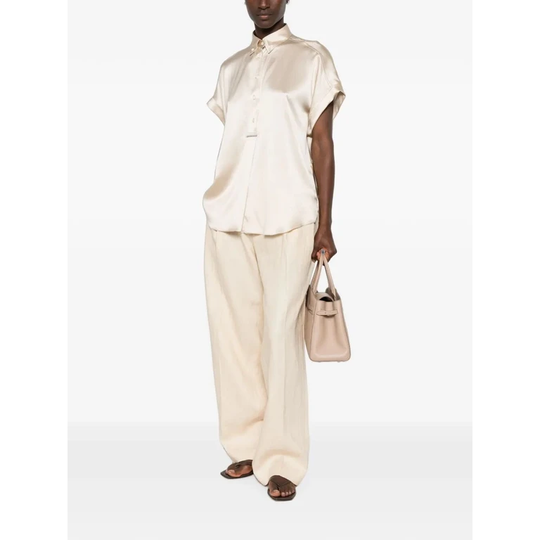 Brunello Cucinelli Shirts Rosemary Silk - Women