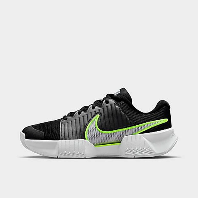 Nike Women's Zoom GP Challenge Pro Hard Court Tennis Shoes in Black/Anthracite/Volt Size: 5.0