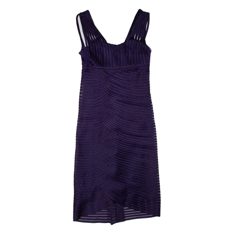 PHASE EIGHT Womens Pencil Dress Purple Sleeveless Midi S