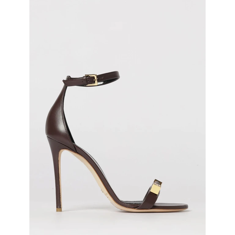 Heeled Sandal Woman color Brown (SA12L61E2644)