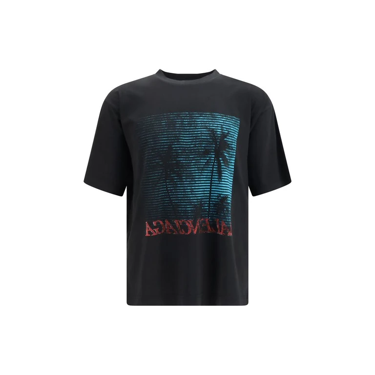 Balenciaga Black Cotton T-Shirt - Men