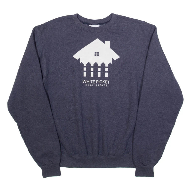 CHAMPION Mens Sweatshirt Grey S