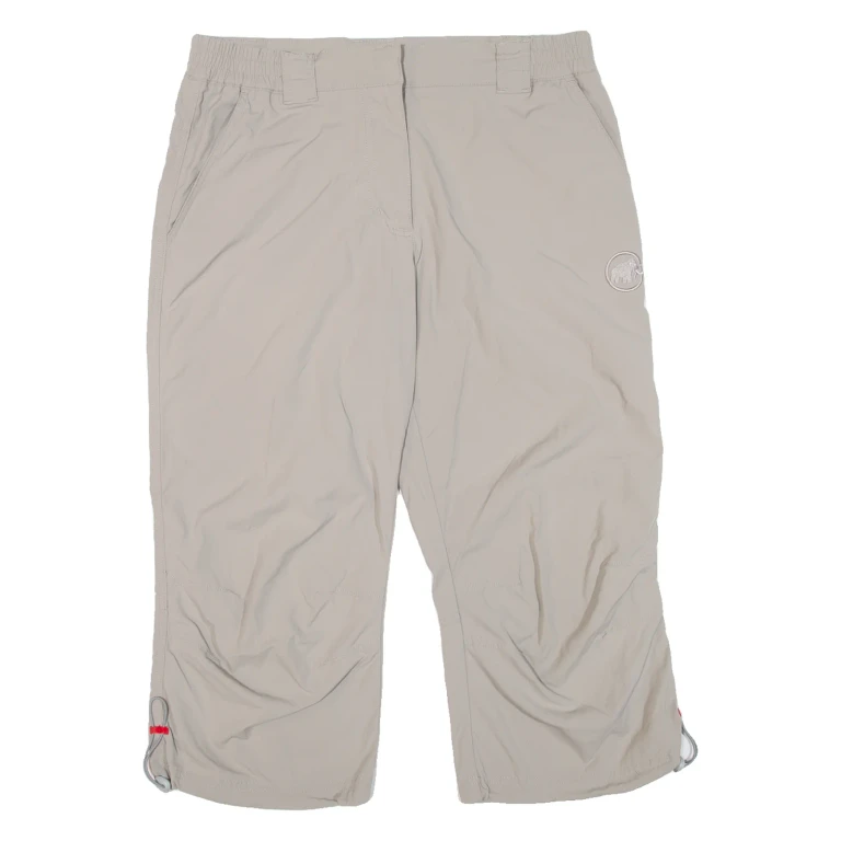 MAMMUT Womens Pedal Pushers Shorts Beige M W30