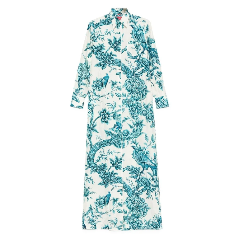 Robe Au Genou Multicolore