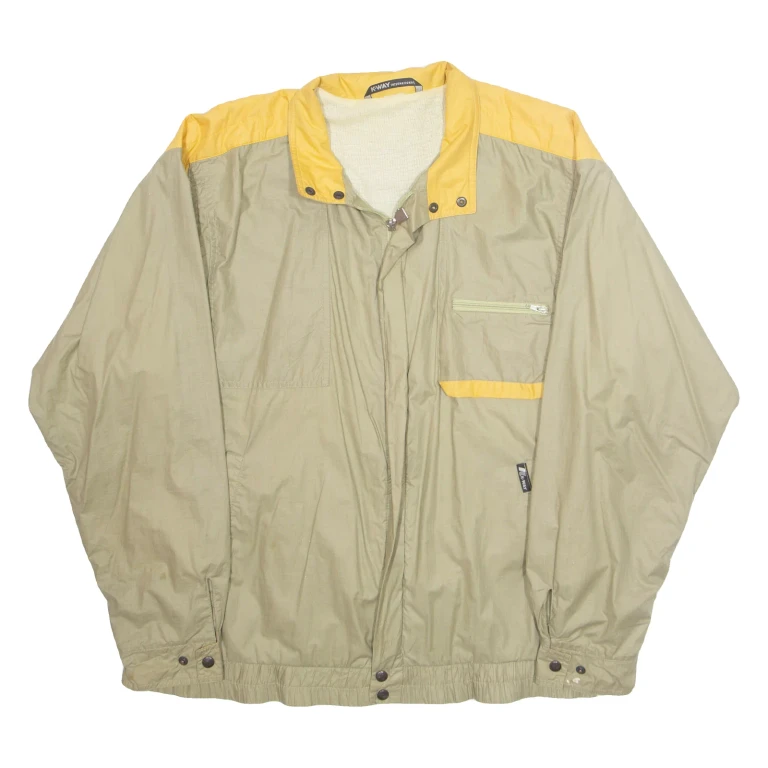 K.WAY Mens Jacket Green L