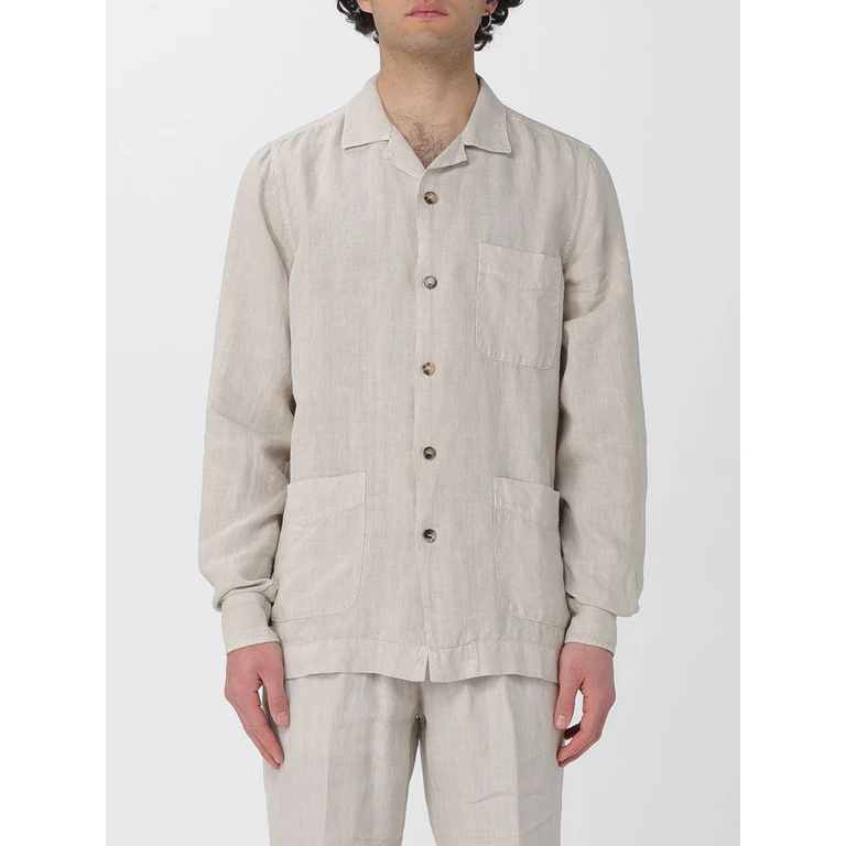 Shirt Men color Beige (60200QSB57520215)