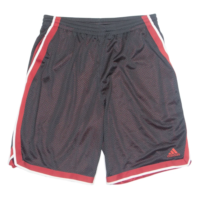ADIDAS Womens Sports Shorts Black UK 14 W30