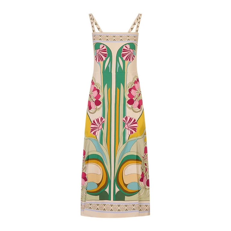 La DoubleJ Robe Courte - Vert (DRE0673VIS011TUL07GR02)