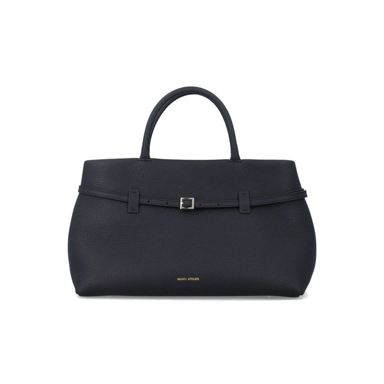 Le Cambon 35 Bag Black Calf Leather Tote