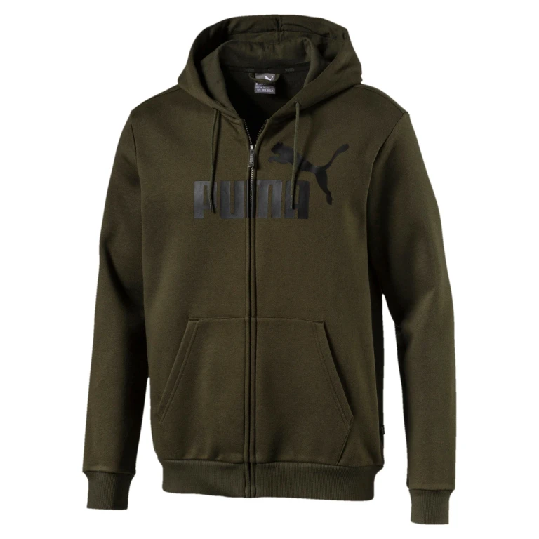 Puma Men's Essentials Fullzip Hoody Sweaters