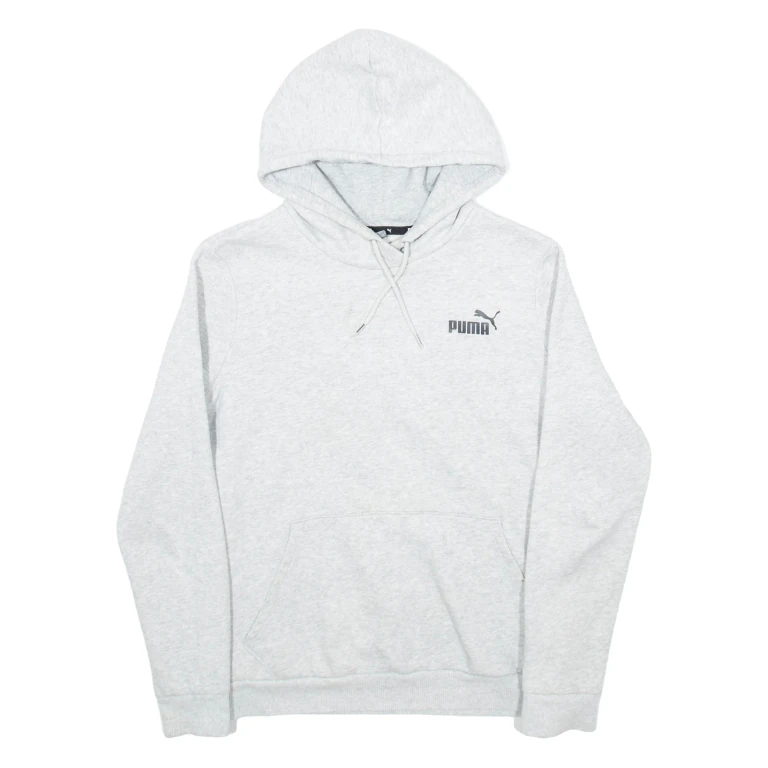 PUMA Mens Grey Hoodie S