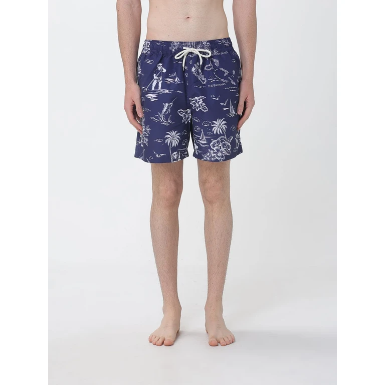 Swimsuit Men color Gnawed Blue 1 (710B13658001)