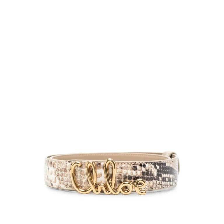 Cintura In Pelle "Chloe` Iconic"