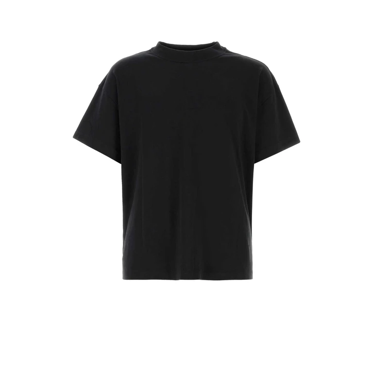 Fear Of God Essential Black Cotton Blend Oversize T-Shirt Vintageblack - Men
