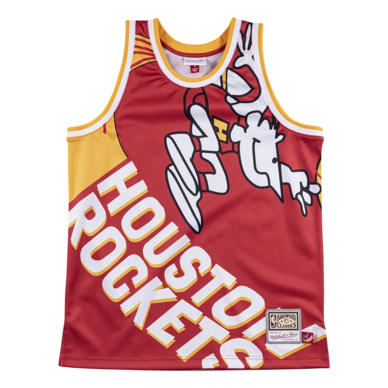 Men's NBA Big Face Jersey Houston Rockets