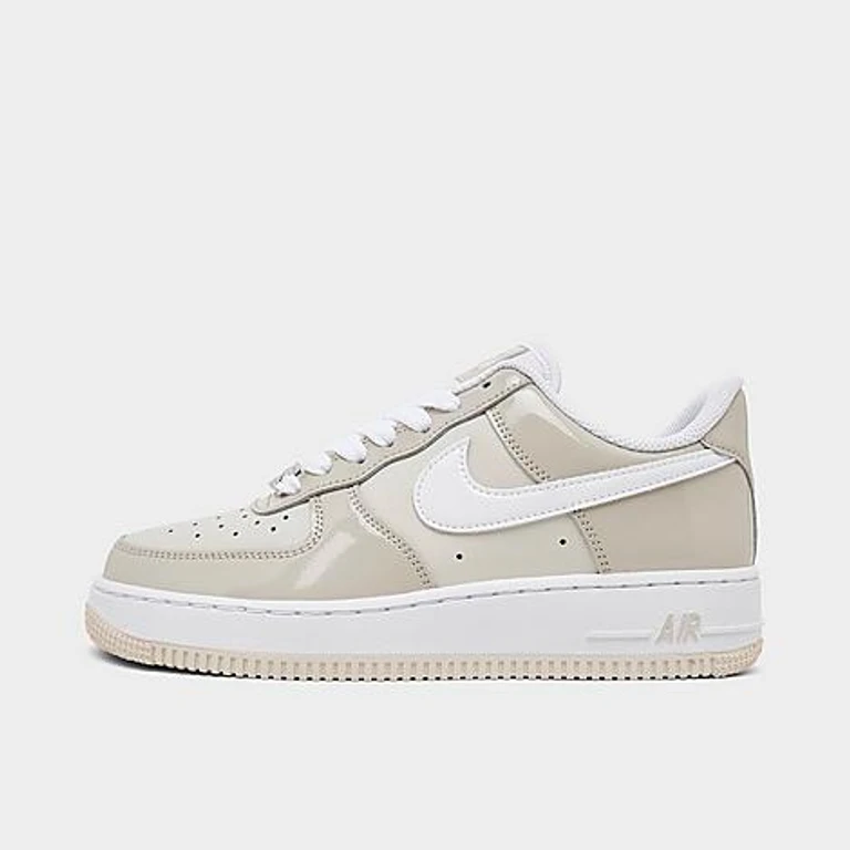 Women's Air Force 1 '07 Casual Shoes in Cream II/White/Light Orewood Brown Size: 5.0