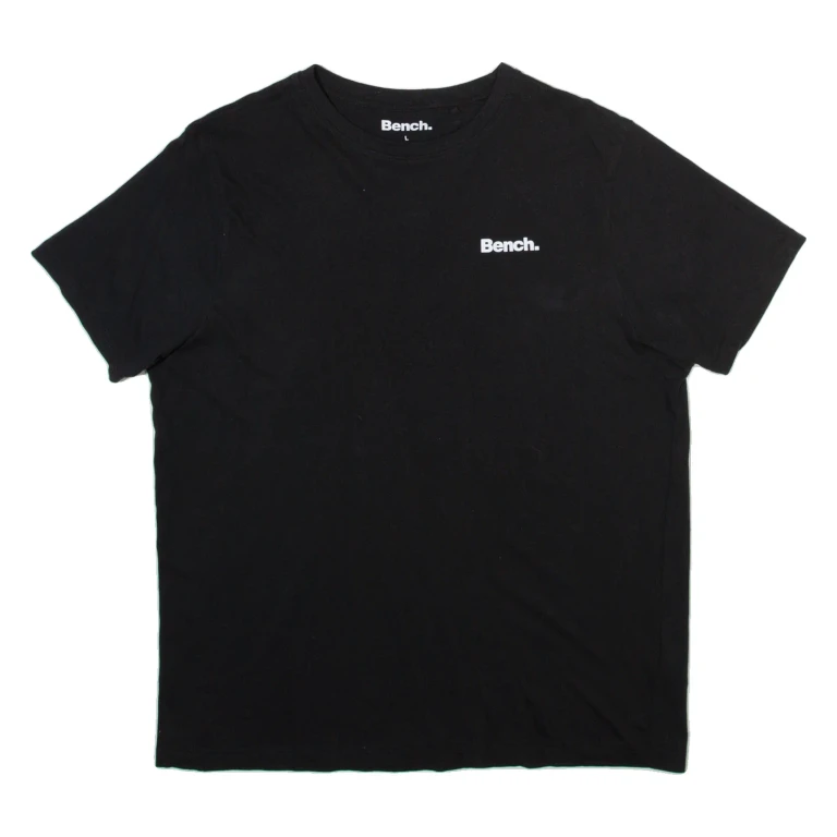 BENCH Mens T-Shirt Black L