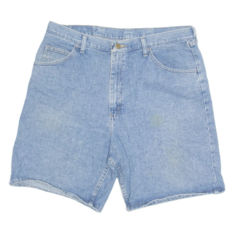 WRANGLER Mens Denim Shorts Blue XL W38