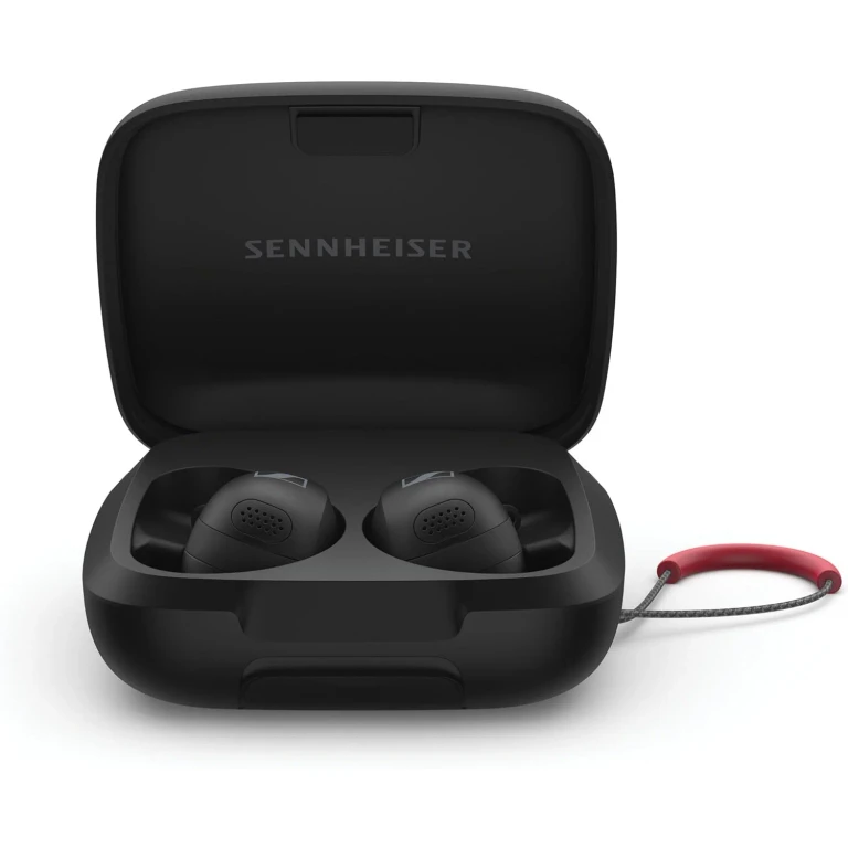 Momentum Sport Earbuds with Fitness Tracker for Heart Rate and Body Temperature with Adaptive ANC