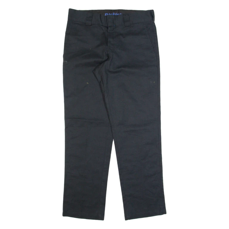 DICKIES Workwear Mens Trousers Black Regular Straight W30 L30