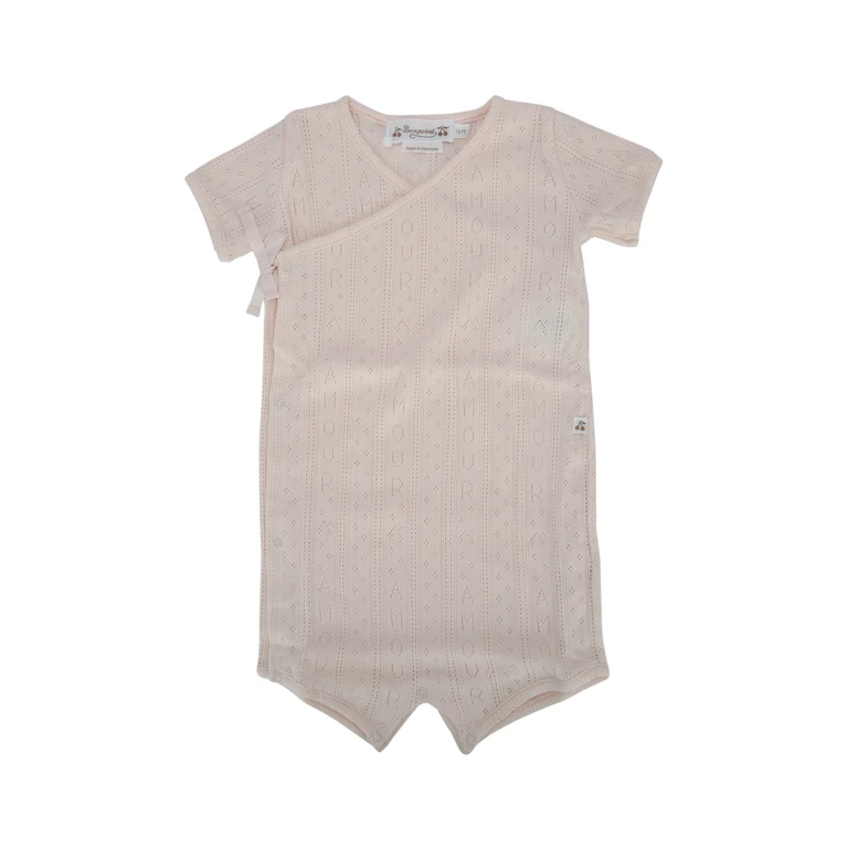Bonpoint Rtw Light Pink Coton Biologique T-shirt