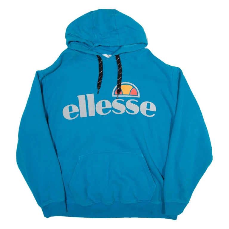 ELLESSE Womens Blue Hoodie 2XL