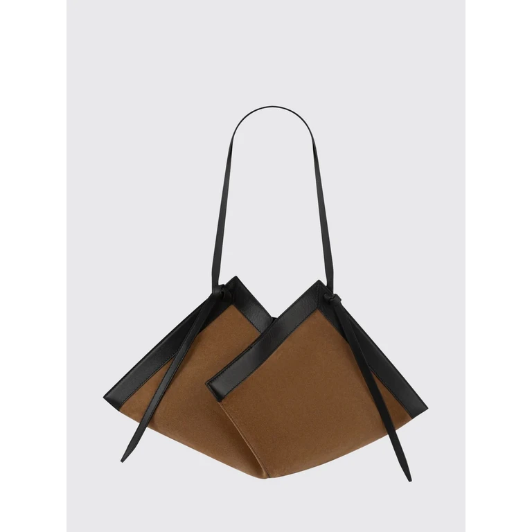 Shoulder Bag Woman color Leather (WONTONCOGNAC)