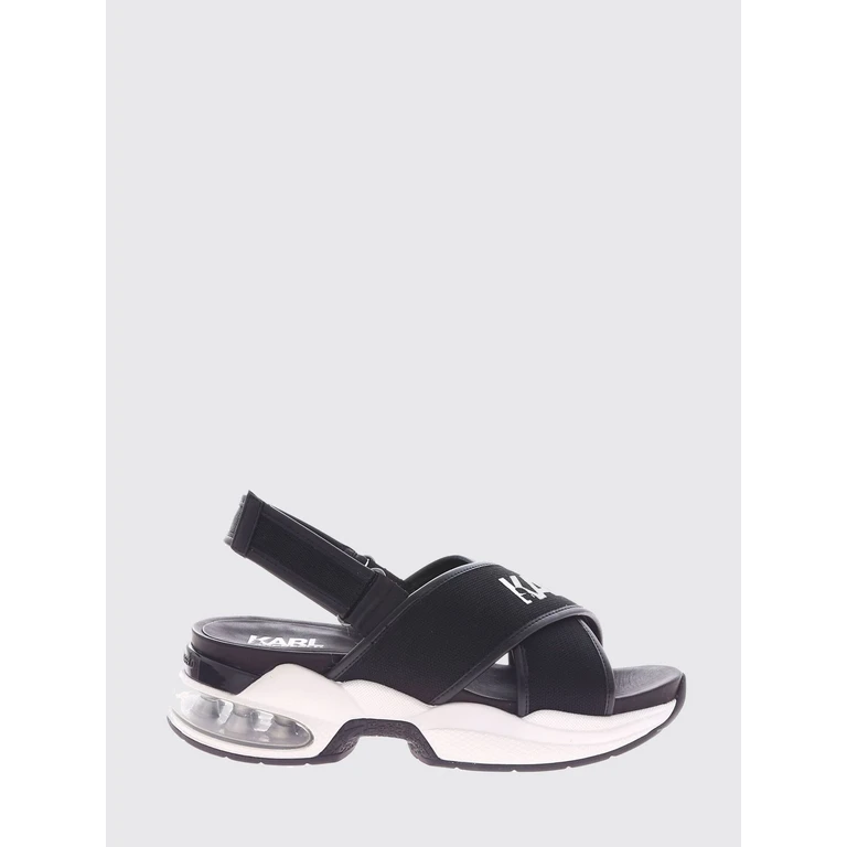 Heeled Sandal Woman color Black (KL61705101X)