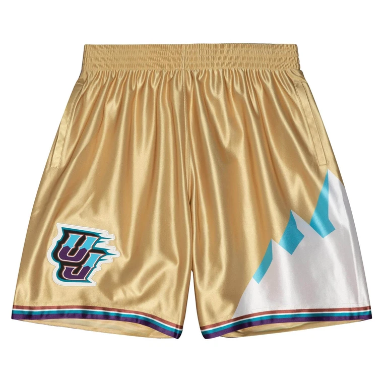 NBA 75Th Gold Swingman Shorts Utah Jazz 1996