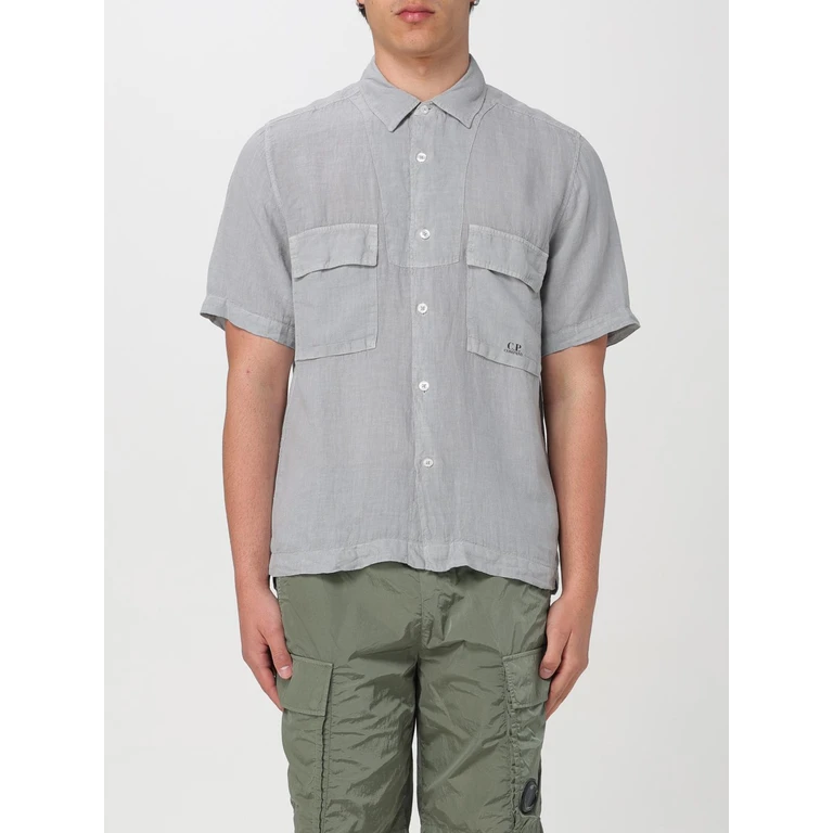 C. P. COMPANY Shirt Men color Grey (16CMSH210A005415G913)