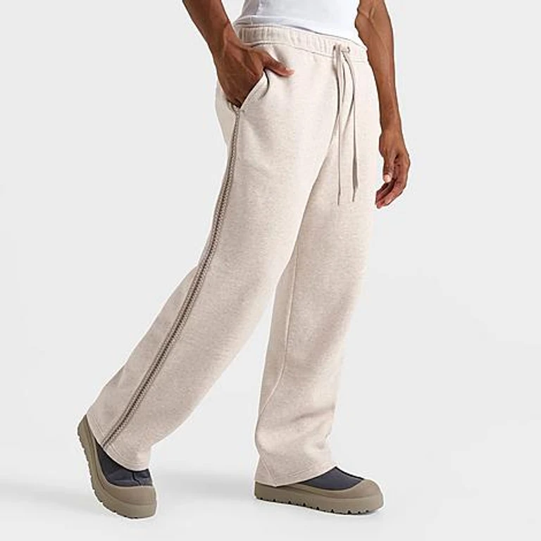 Men's Tasman Straight Leg Fleece Pants in Caribou Heather