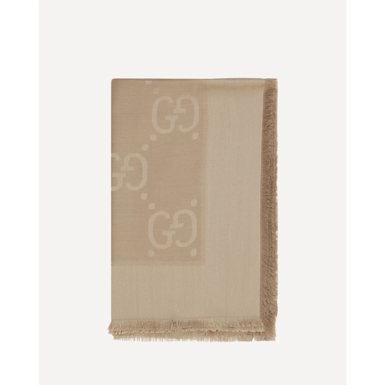 GUCCI Scarf in wool and silk Female UNI