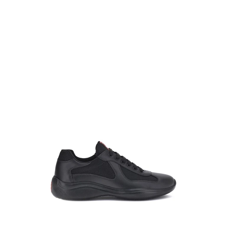 Black Polyamide Sneakers - Men