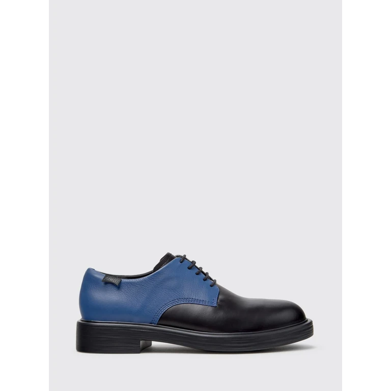 Twins Bicolour Pattern Smooth Calfskin Leather Derby Shoes (K100979-026TWINS0)