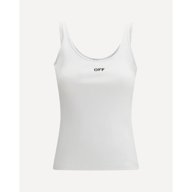 OFF-WHITE Off Stamp Rib Tank Top Female 42