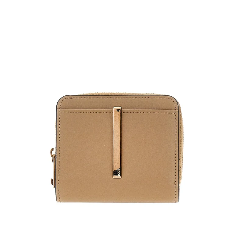 TODS Leather small bi-fold wallet Woman One Size