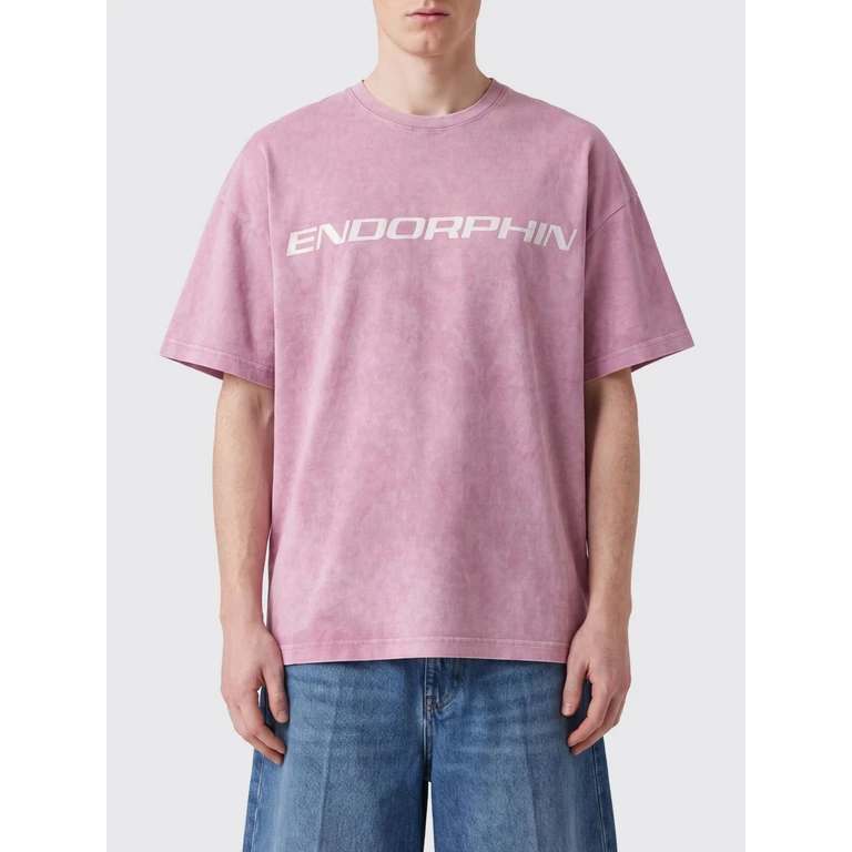 MSGM T-Shirt Men color Pink (4040MM104SE26709112)
