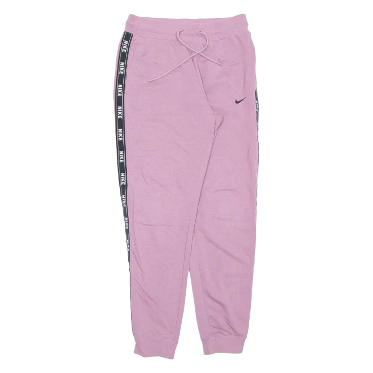 NIKE Womens Joggers Purple Tapered S W26 L29