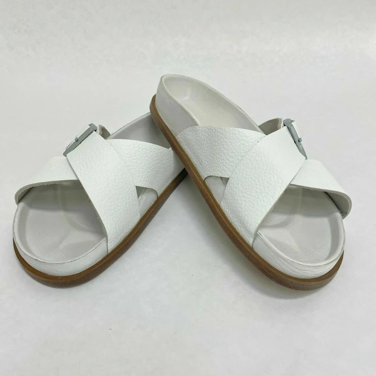 Unisex Siena Avantgarde Natural Leather Premium White