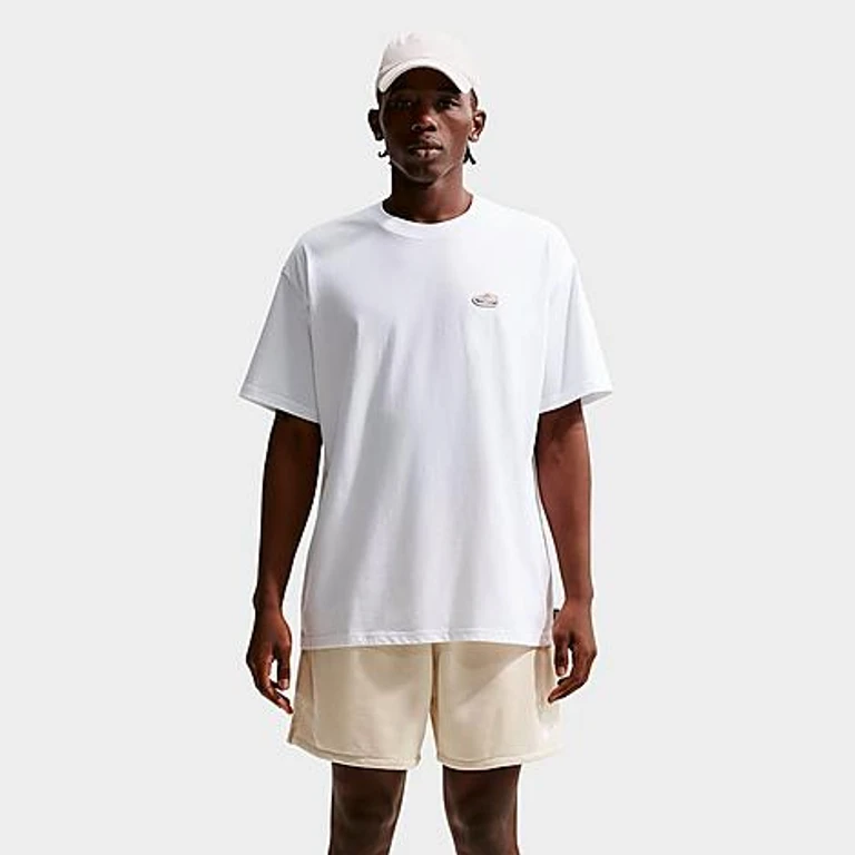 Men's Sportswear Vomero Patch T-Shirt in White Size: XS
